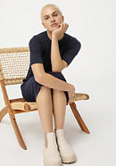 Knitted dress made of pure organic cotton
