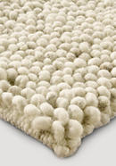 Looped carpet Rhön sheep made of pure new wool