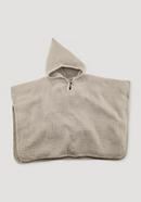 Muslin baby bath poncho made from pure organic cotton