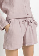 Muslin shorts made from pure organic cotton