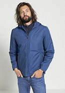 Nature Shell hooded jacket with wool padding