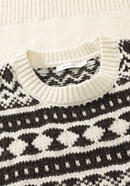 Norwegian sweater made of merino wool with alpaca