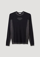 Performance knitted shirt BetterRecycling made of merino wool with silk