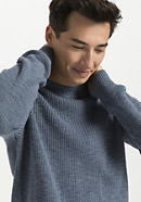 Pullover aus Bio-Baumwolle mit Kapok