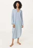 Pure organic cotton muslin nightgown