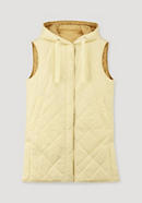 Reversible Nature Shell vest with wool padding