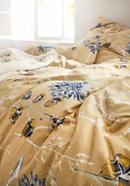 Satin bed linen Pernille in a set made of pure organic cotton