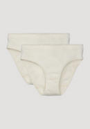 Set of 2 briefs made from pure organic cotton