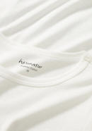Short-sleeved shirt made from pure organic cotton