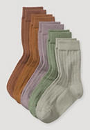 Socken im 5er Pack aus Bio-Baumwolle