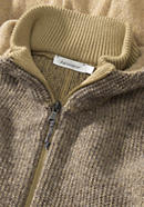 Strickjacke aus Rhönwolle mit Bio-Baumwolle