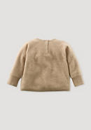 Wool terry sweatshirt made from pure organic merino wool