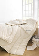 Year-round bedspread linen with organic cotton
