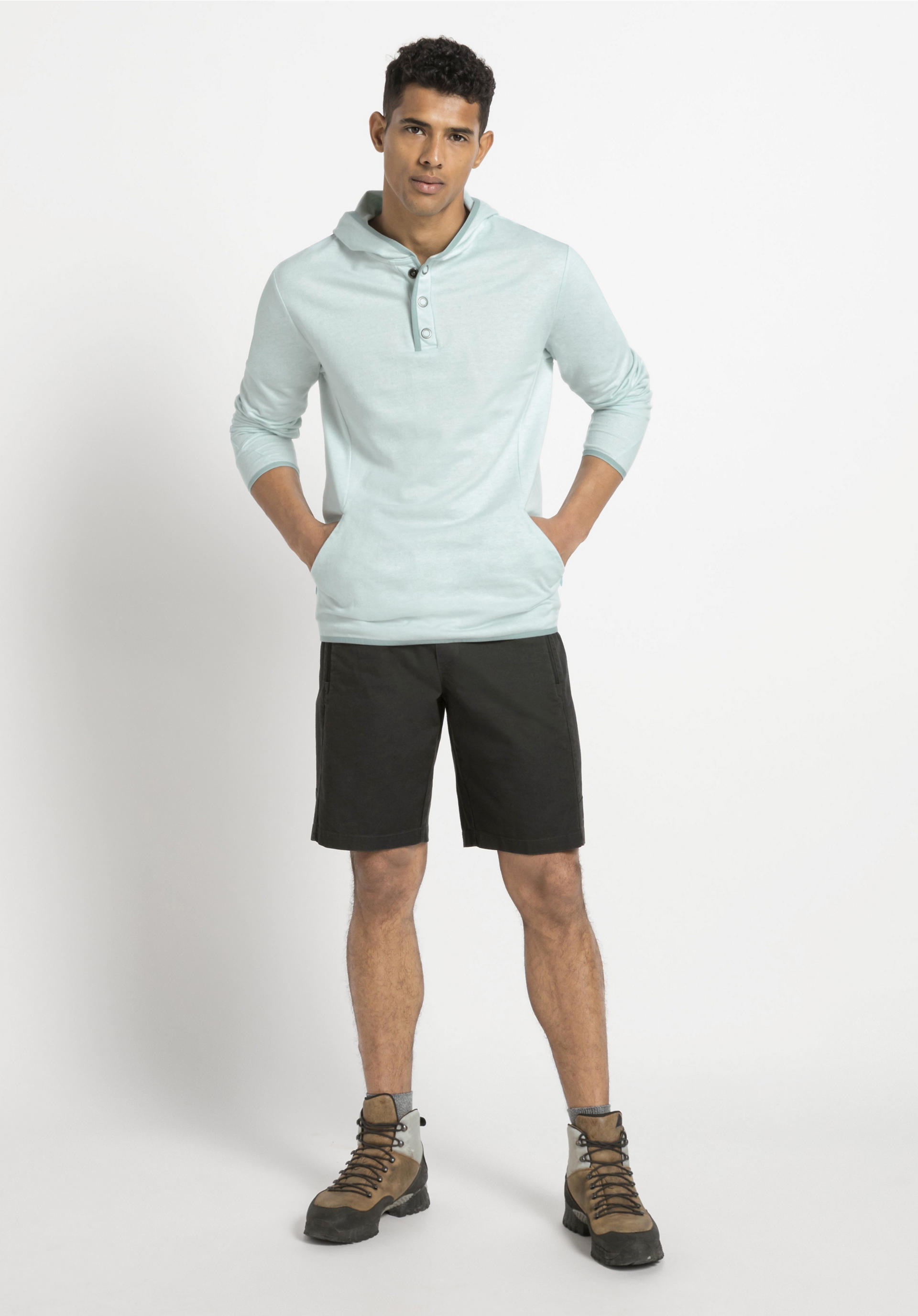 organic cotton hooded shirts & tops
