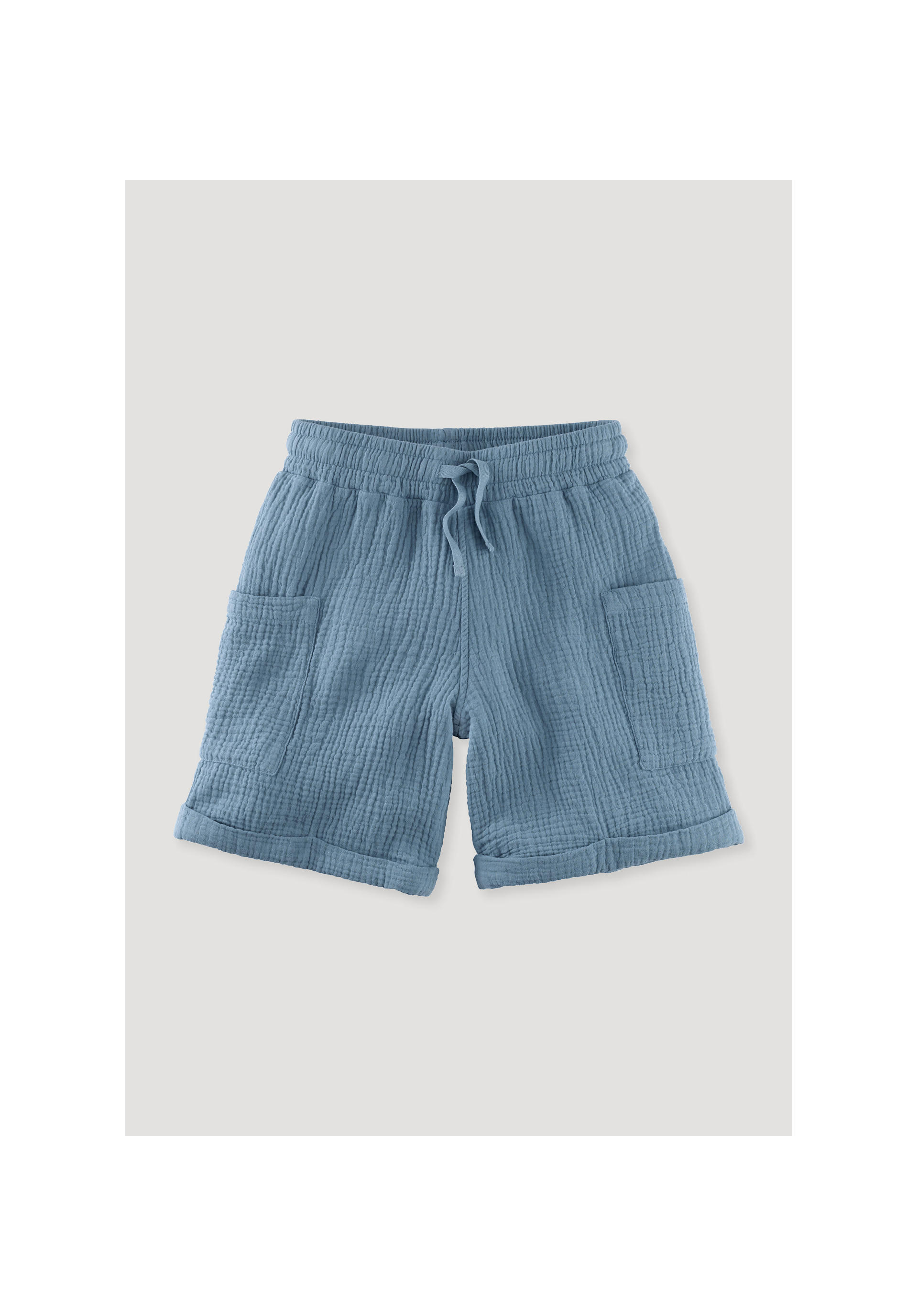 Damen Bekleidung Kurze Hosen Mini Shorts H&M Shorts aus Pima-Baumwolle in Natur 