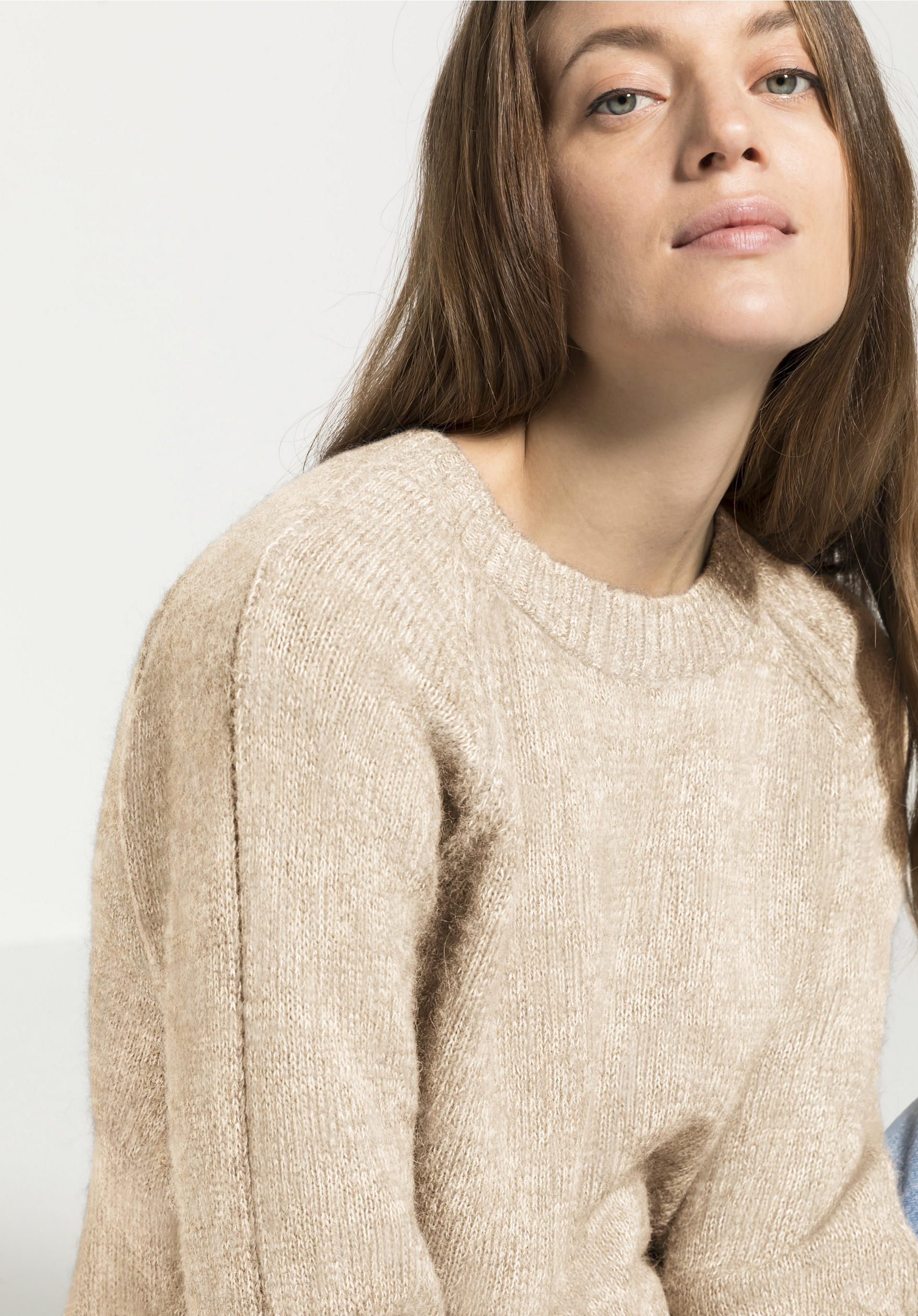 RaglanPullover aus reinem BabyAlpaka hessnatur Deutschland