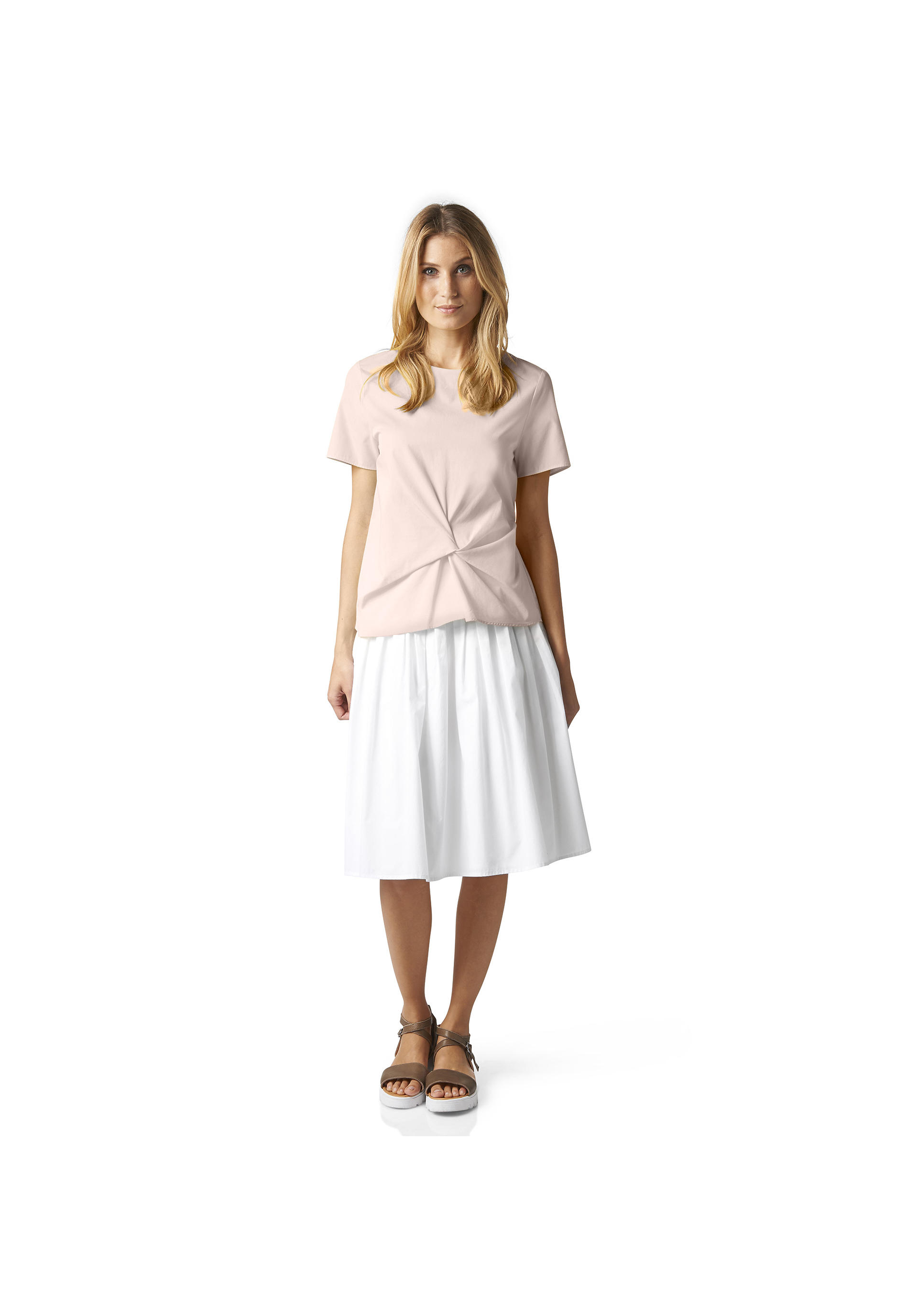 Bluse Senfgelb
