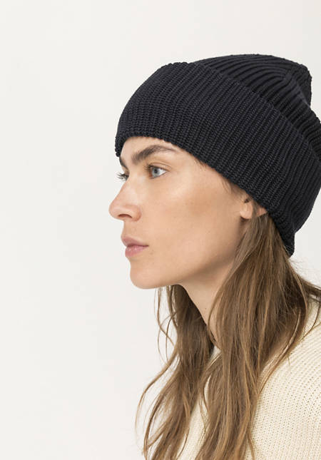 Beanie made from pure organic cotton