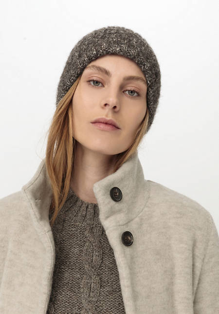 Beanie made of alpaca with Pima organic cotton