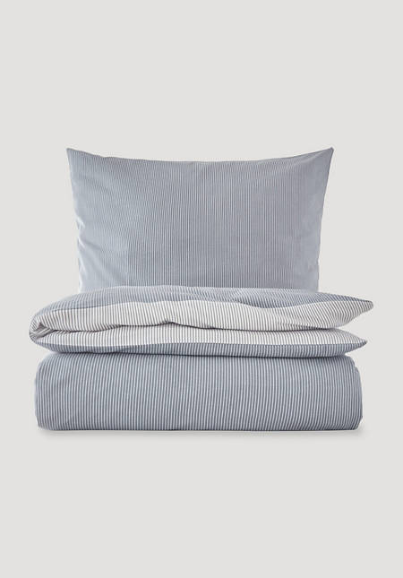 Beaver reversible bed linen in a set made from pure organic cotton