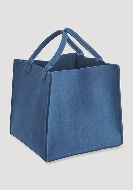 BetterRecycling felt basket made from pure organic merino wool