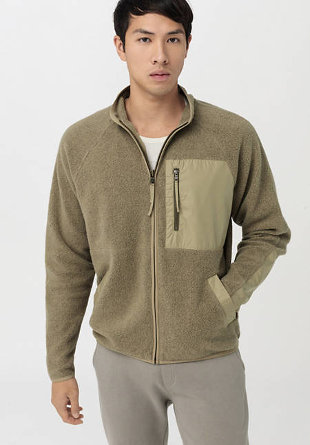 BetterRecycling fleece jacket made from pure organic cotton