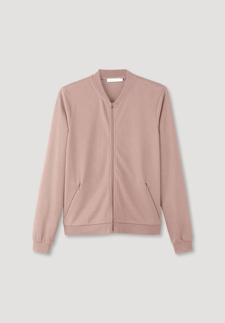 Blouson jacket made from pure organic cotton