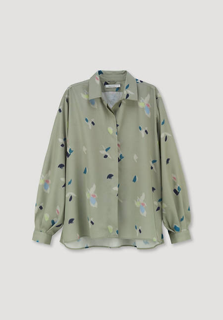 Bluse Oversize aus TENCEL™ Lyocell