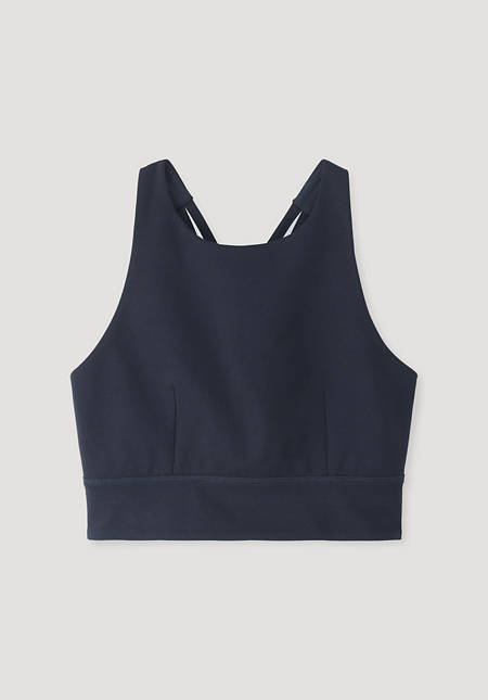 Bustier Fitted Highneck ACTIVE LIGHT made of organic cotton