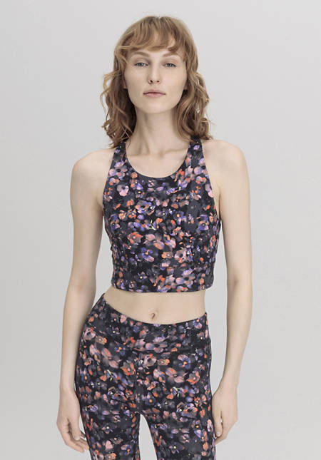Bustier Highneck ACTIVE LIGHT aus Bio-Baumwolle