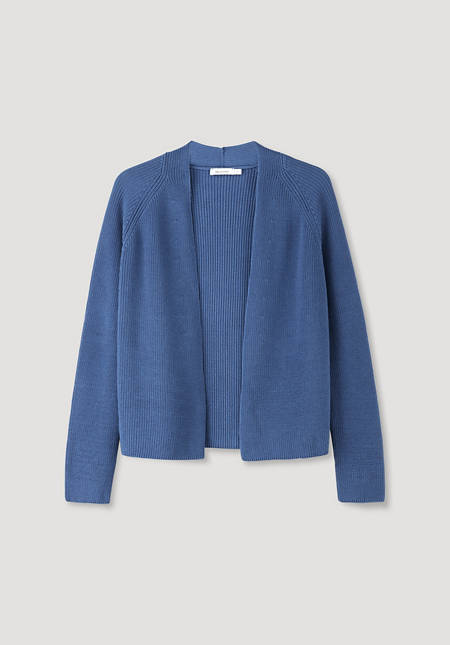 Cardigan made from pure organic cotton