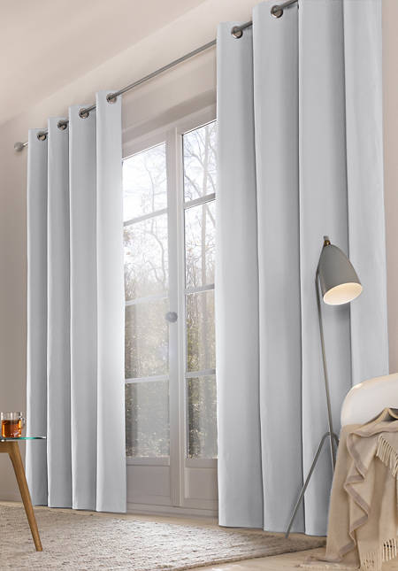 Curtain Neveres with eyelets made of pure organic cotton