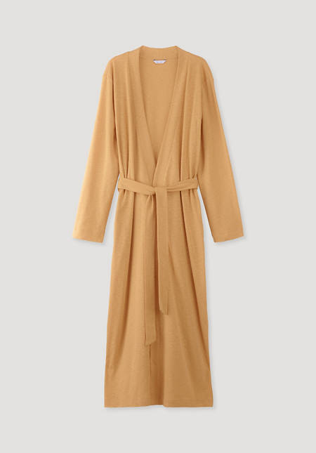 Dressing gown made from pure organic cotton