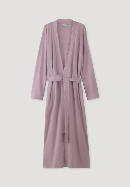 Dressing gown made from pure organic cotton