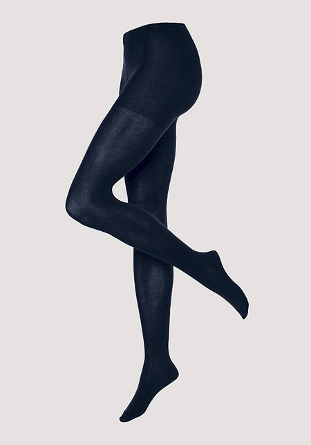 Fine tights made of organic cotton
