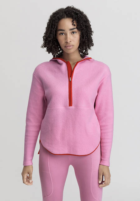 Fleece Hoodie Relaxed ACTIVE LIGHT aus reiner Bio-Baumwolle