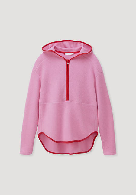 Fleece Hoodie Relaxed ACTIVE LIGHT aus reiner Bio-Baumwolle
