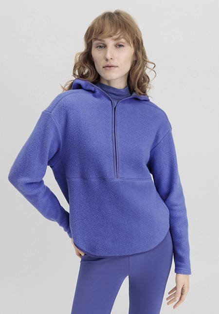 Fleece Hoodie Relaxed ACTIVE LIGHT aus reiner Bio-Baumwolle