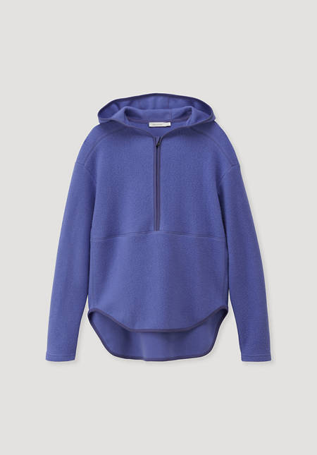 Fleece Hoodie Relaxed ACTIVE LIGHT aus reiner Bio-Baumwolle
