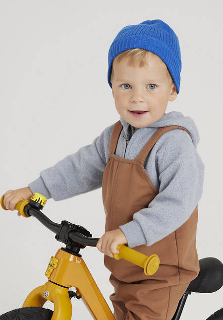 Fleece sweater BetterRecycling made from pure organic cotton