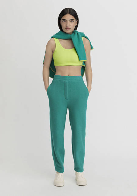 Fleece trousers Relaxed ACTIVE LIGHT made from pure organic cotton