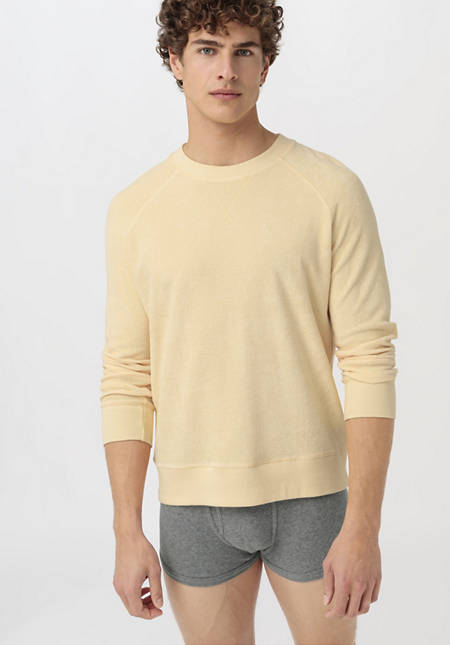 Frottee-Schlafshirt aus reiner Bio-Baumwolle
