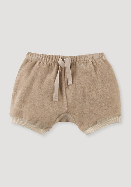 Frottee Shorts aus reiner Bio-Baumwolle