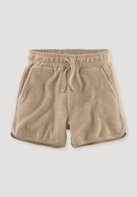 Frottee Shorts aus reiner Bio-Baumwolle
