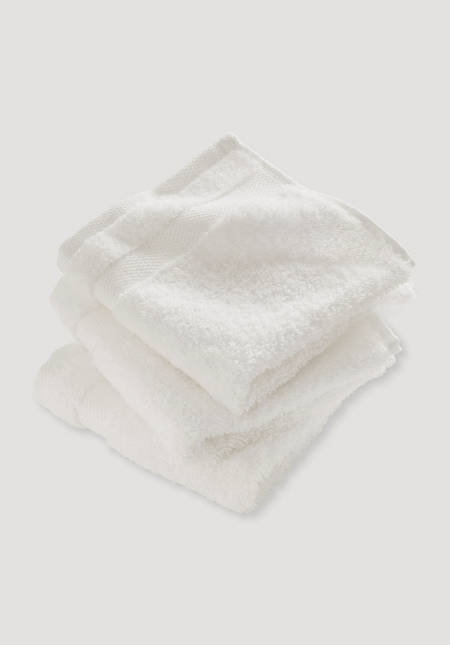 Frottier Waschtuch im 3er-Pack aus reiner Bio-Baumwolle