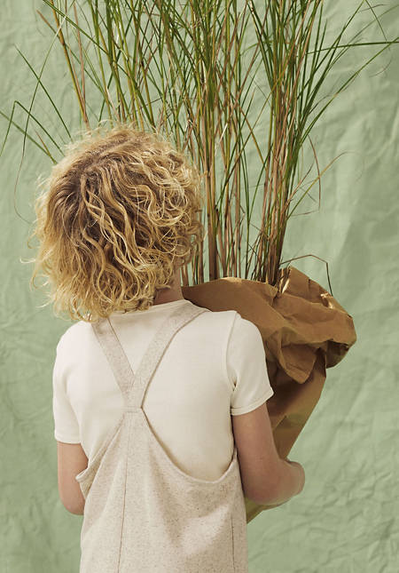 Half-sleeved shirt set of 2 made of pure organic cotton