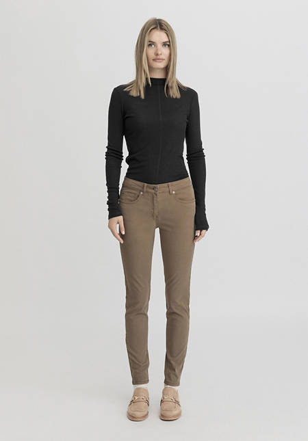 Hose Five Pocket Skinny aus TENCEL™ Lyocell mit Bio-Baumwolle
