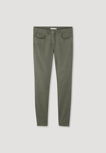 Hose Five Pocket Skinny aus TENCEL™ Lyocell mit Bio-Baumwolle