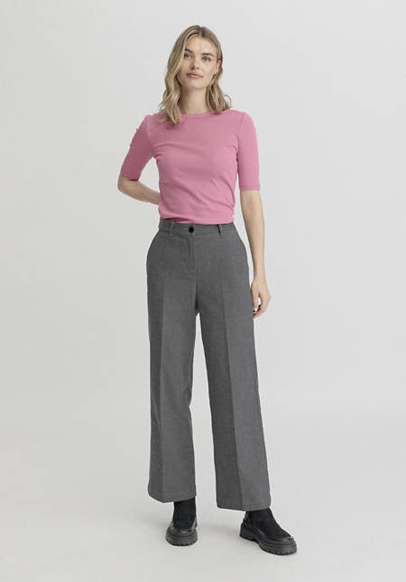 Hose Wide Leg Regular aus Bio-Baumwolle