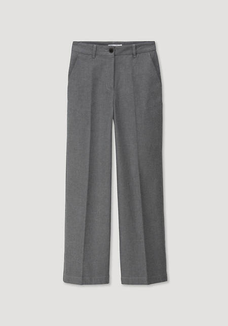 Hose Wide Leg Regular aus Bio-Baumwolle